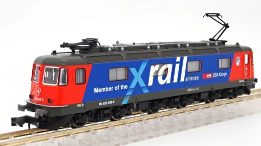 Kato Lemke K10176 E-Lok Re 620 SBB Cargo / Xrail, Ep.V-VI, mit Klimaanlage  World of Trains Modelleisenbahn Shop